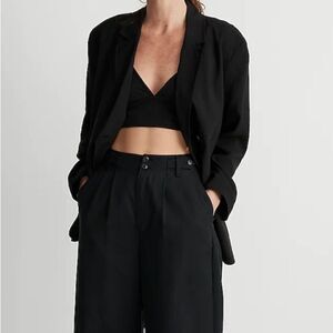 Madewell The Relaxed Blazer in Softdrape NWT Size M